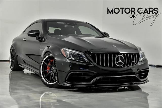 used 2020 Mercedes-Benz AMG C 63 car, priced at $71,995