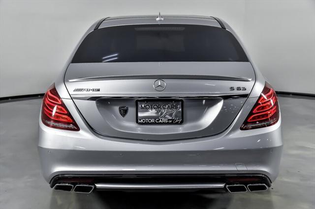 used 2017 Mercedes-Benz AMG S 63 car, priced at $59,995