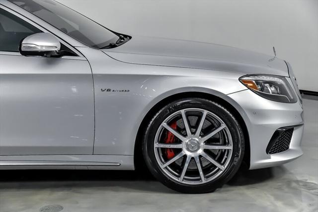 used 2017 Mercedes-Benz AMG S 63 car, priced at $59,995