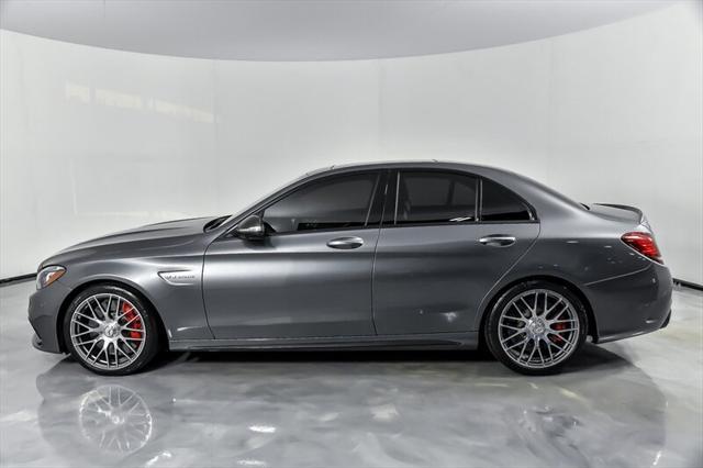 used 2021 Mercedes-Benz AMG C 63 car, priced at $57,995