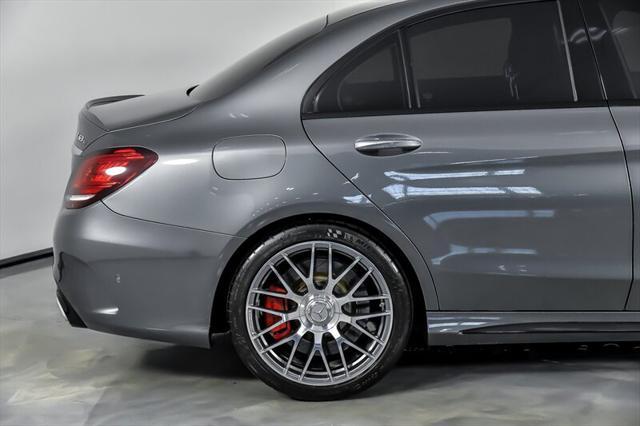 used 2021 Mercedes-Benz AMG C 63 car, priced at $57,995
