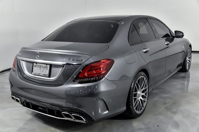 used 2021 Mercedes-Benz AMG C 63 car, priced at $57,995