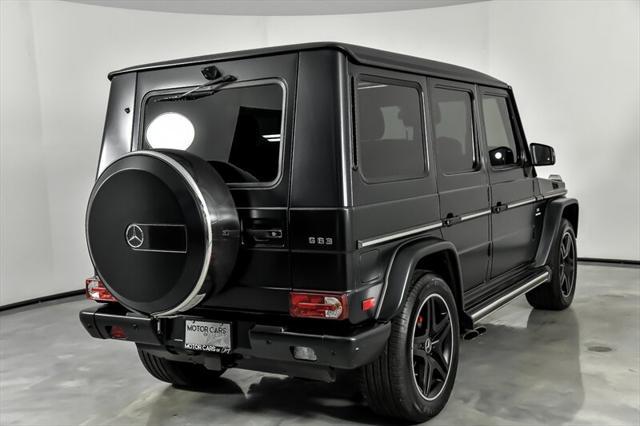 used 2017 Mercedes-Benz AMG G 63 car, priced at $82,995