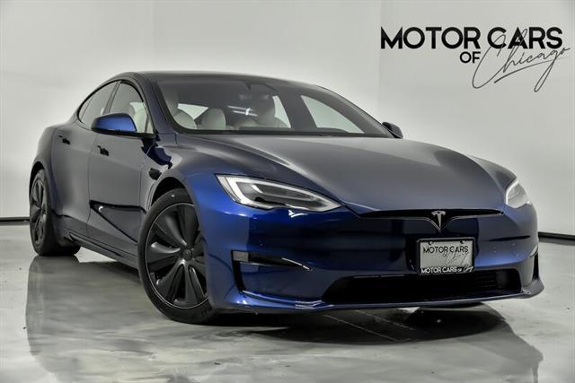 used 2021 Tesla Model S car, priced at $62,995