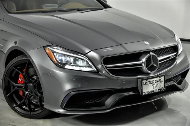 used 2017 Mercedes-Benz AMG CLS 63 car, priced at $44,995