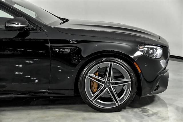 used 2023 Mercedes-Benz AMG E 63 car, priced at $129,995