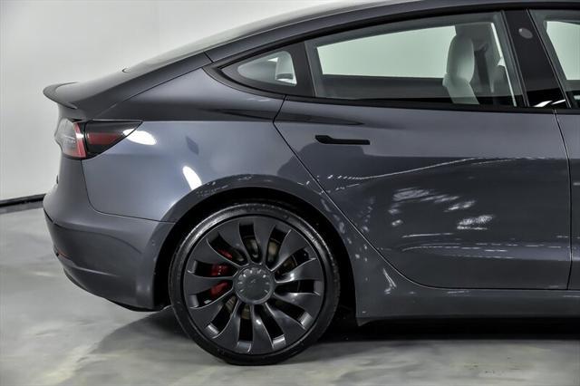 used 2022 Tesla Model 3 car, priced at $27,995