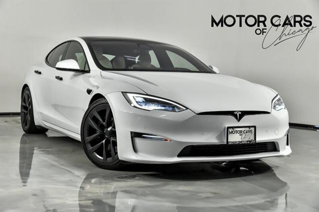 used 2021 Tesla Model S car, priced at $57,995