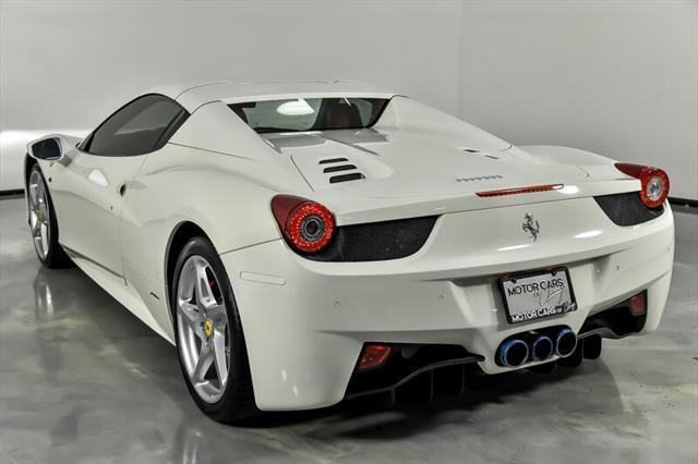 used 2013 Ferrari 458 Spider car, priced at $224,995