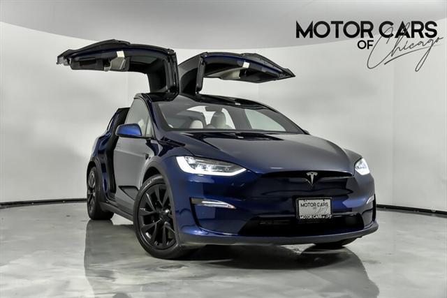 used 2022 Tesla Model X car, priced at $55,995