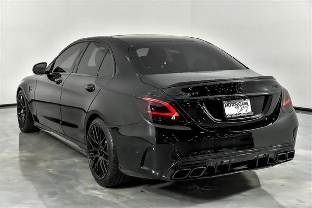 used 2021 Mercedes-Benz AMG C 63 car, priced at $55,995