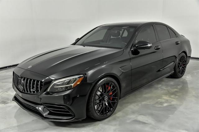 used 2021 Mercedes-Benz AMG C 63 car, priced at $55,995