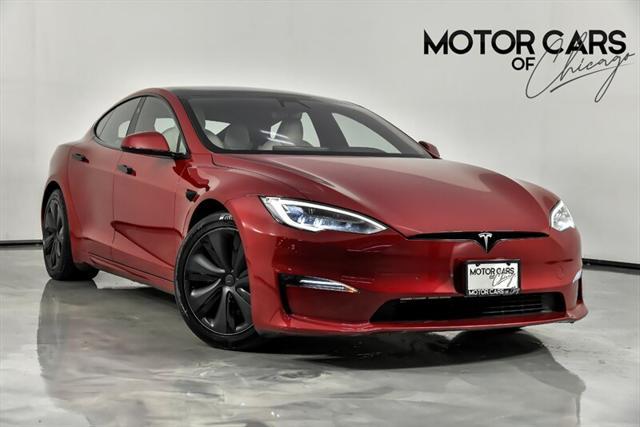 used 2021 Tesla Model S car, priced at $49,995