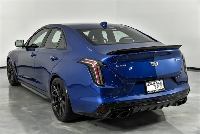 used 2022 Cadillac CT4-V car, priced at $51,995