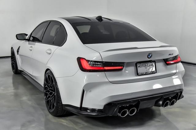 used 2022 BMW M3 car, priced at $69,995