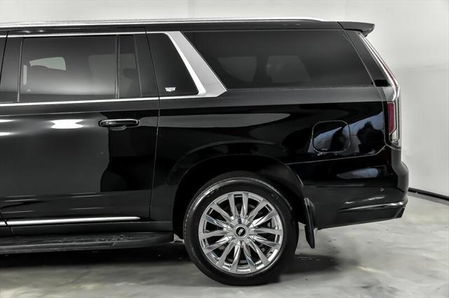 used 2021 Cadillac Escalade ESV car, priced at $48,995