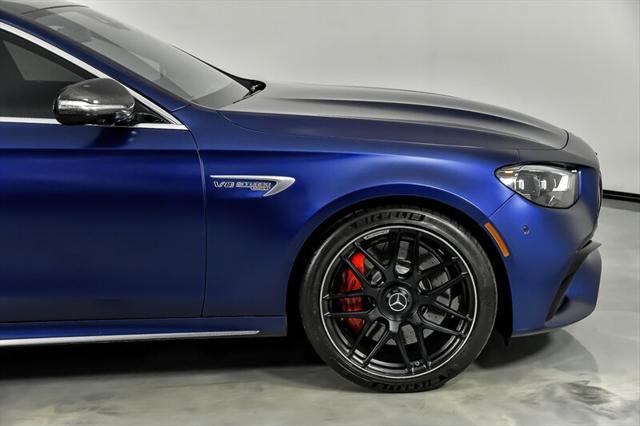 used 2021 Mercedes-Benz AMG E 63 car, priced at $79,995