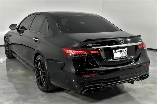 used 2021 Mercedes-Benz AMG E 63 car, priced at $73,995