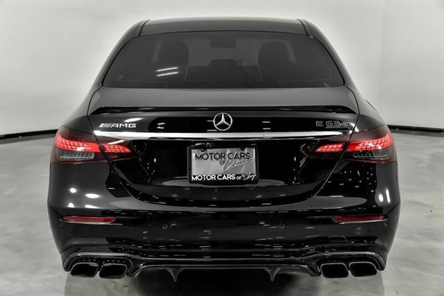 used 2021 Mercedes-Benz AMG E 63 car, priced at $73,995