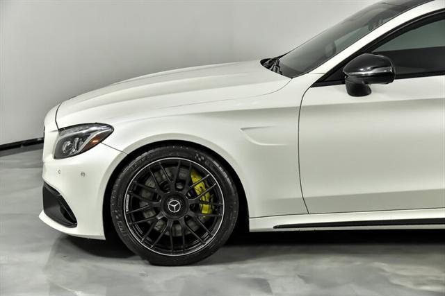 used 2017 Mercedes-Benz AMG C 63 car, priced at $47,995