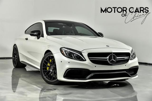 used 2017 Mercedes-Benz AMG C 63 car, priced at $47,995