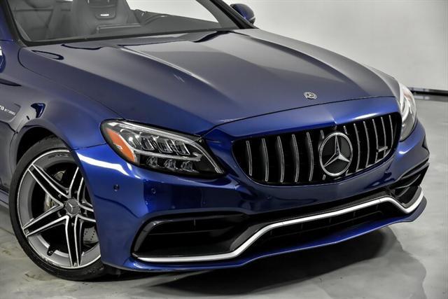 used 2021 Mercedes-Benz AMG C 63 car, priced at $59,995