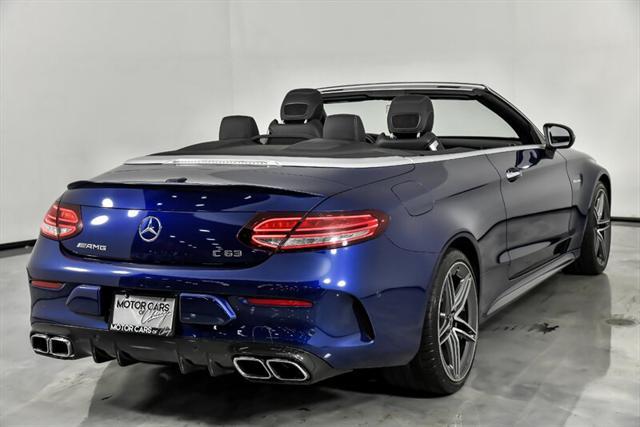 used 2021 Mercedes-Benz AMG C 63 car, priced at $59,995