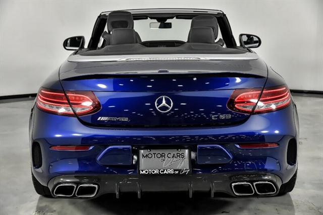 used 2021 Mercedes-Benz AMG C 63 car, priced at $59,995