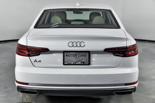 used 2019 Audi A4 car, priced at $19,995