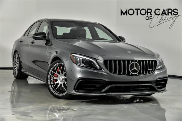 used 2021 Mercedes-Benz AMG C 63 car, priced at $69,995