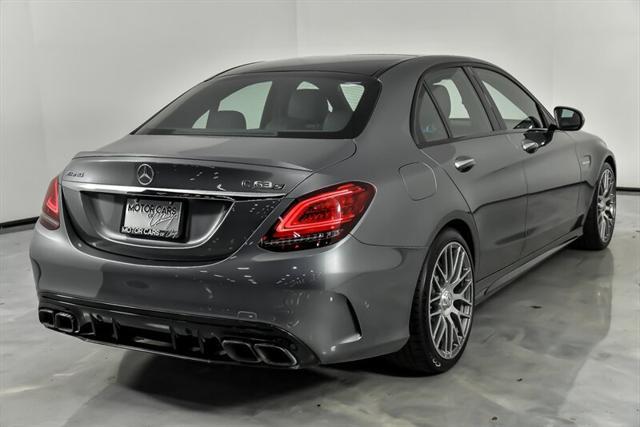 used 2021 Mercedes-Benz AMG C 63 car, priced at $69,995