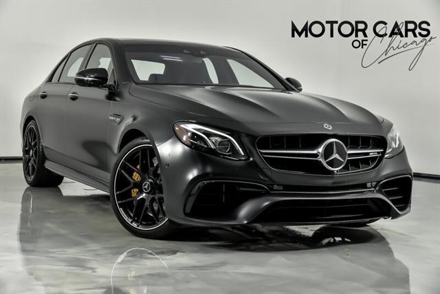 used 2018 Mercedes-Benz AMG E 63 car, priced at $55,995