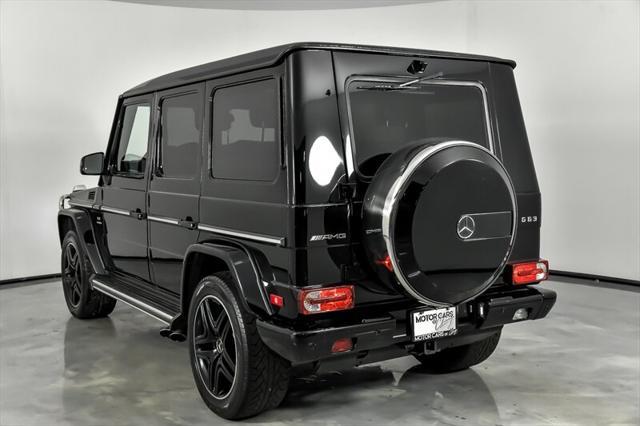 used 2018 Mercedes-Benz AMG G 63 car, priced at $81,995