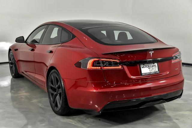 used 2021 Tesla Model S car, priced at $57,995