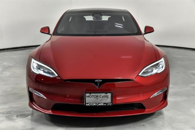 used 2021 Tesla Model S car, priced at $57,995