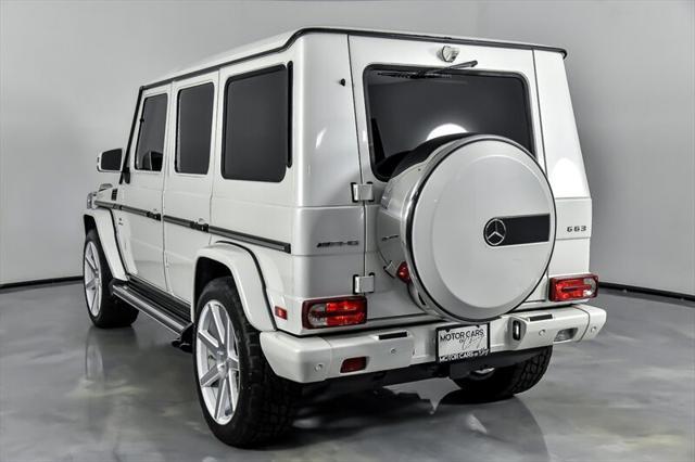 used 2017 Mercedes-Benz AMG G 63 car, priced at $74,995