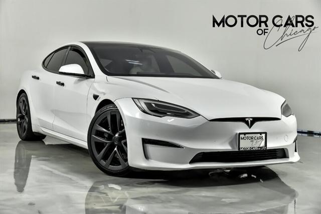 used 2021 Tesla Model S car, priced at $61,995