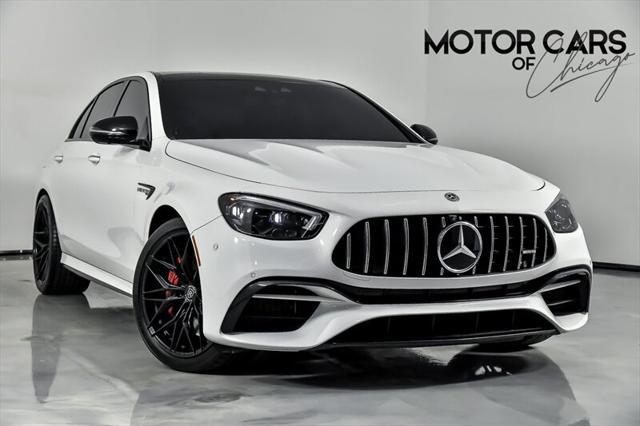 used 2021 Mercedes-Benz AMG E 63 car, priced at $67,995