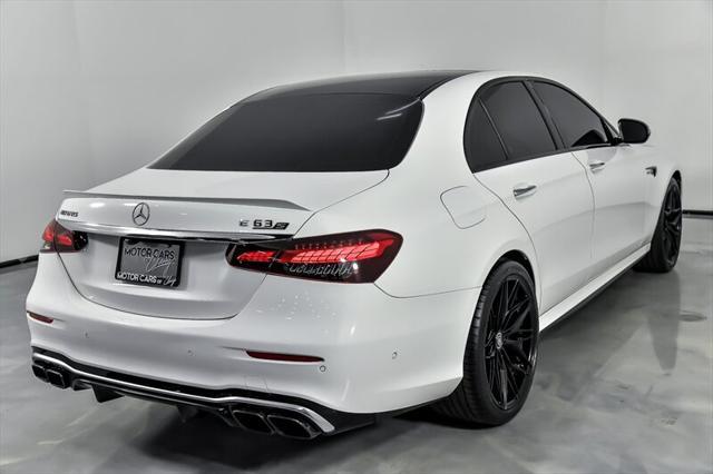 used 2021 Mercedes-Benz AMG E 63 car, priced at $67,995