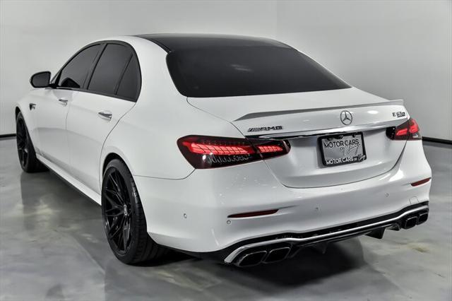 used 2021 Mercedes-Benz AMG E 63 car, priced at $67,995