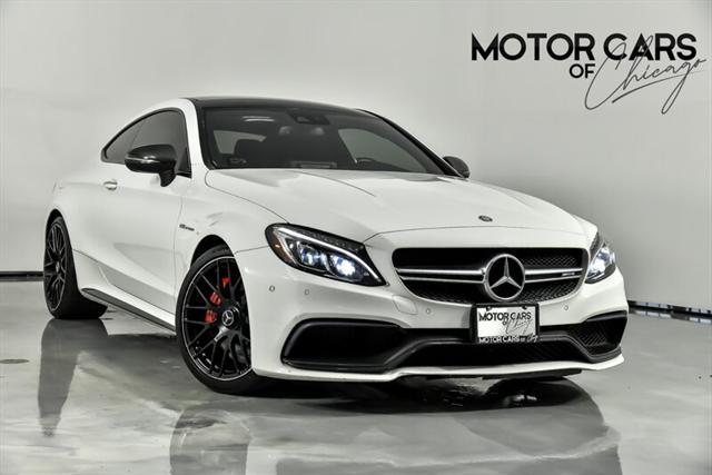 used 2017 Mercedes-Benz AMG C 63 car, priced at $43,995