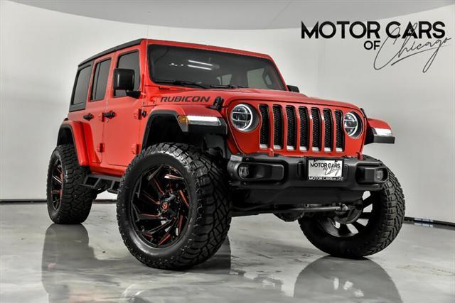 used 2020 Jeep Wrangler Unlimited car, priced at $33,995