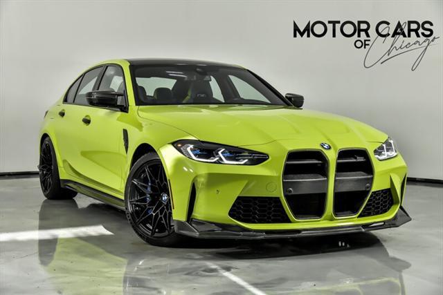 used 2022 BMW M3 car, priced at $77,995