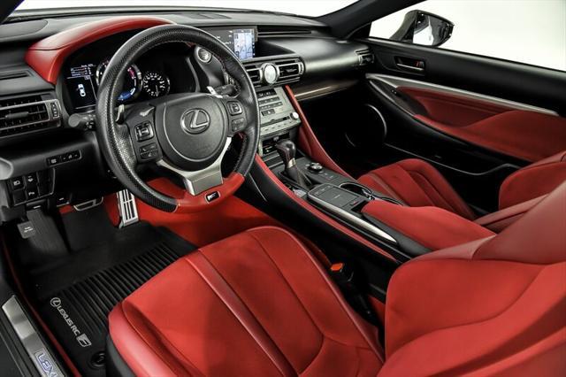 used 2021 Lexus RC F car, priced at $69,995