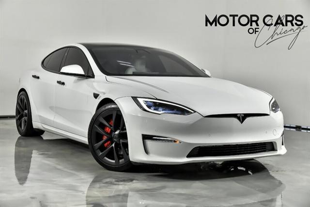 used 2022 Tesla Model S car, priced at $61,995