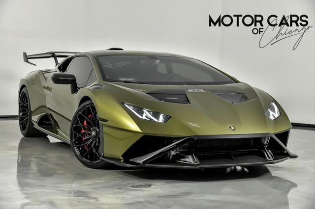 used 2022 Lamborghini Huracan STO car, priced at $369,995