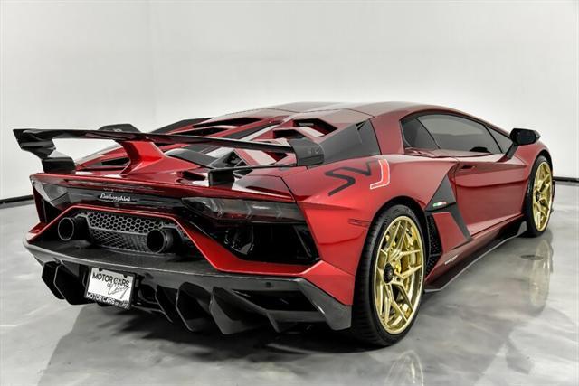 used 2020 Lamborghini Aventador SVJ car, priced at $689,995