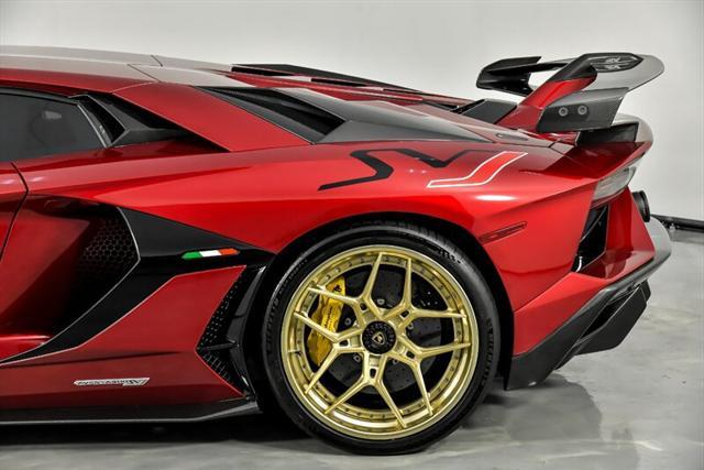 used 2020 Lamborghini Aventador SVJ car, priced at $689,995