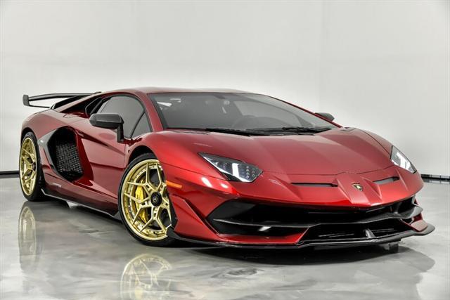 used 2020 Lamborghini Aventador SVJ car, priced at $689,995