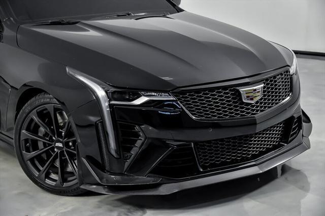 used 2022 Cadillac CT4-V car, priced at $54,995